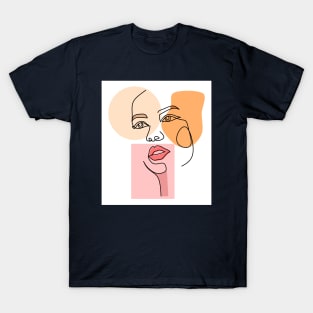 Surreal Face Aesthetic T-Shirt